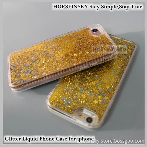 Bling Phone Case for iPhone Liquid Quicksand Shining Glitter Phone Cover